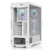 Zalman Z10 DUO ATX ZM-IF120 x4 Balts