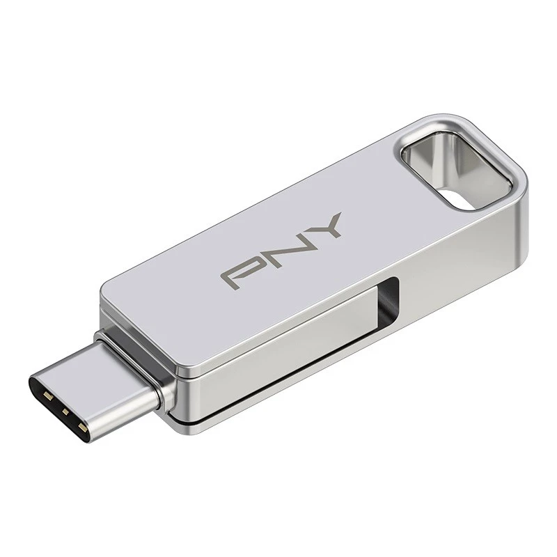 USB zibatmiņa PNY 128 GB USB Type-A USB Type-C DUO LINK