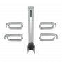 LogiLink - statīva kabeļu pārvaldības josla - Gaiši pelēka, RAL 7035 - 1U - 48,3 cm (19 collas)
