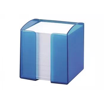 Kvadrātveida bloks Durable TREND zils caurspīdīgs