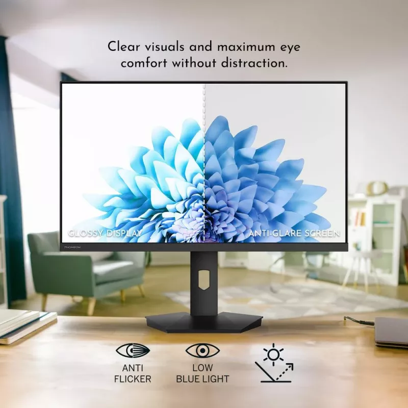 LCD monitors | THOMSON | 27 | 1920 x 1080 pikseļi | Full HD | dabiskā attēla attiecība 16:9 | plakans | M27FB5C15