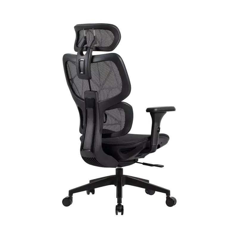 Onex Gaming Biroja krēsls | Ventra Premium siets | melns