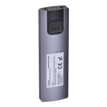 M.2 SSD korpuss Unitek uDrive Pelēks — M.2 (2230/2242/2260/2280), NVMe/SATA III, USB-C 10 Gbit/s, alumīnijs