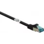 Renkforce RF-5047478 tīkla kabelis melns 2 m Cat6a S/FTP (S-STP) (RF-5047478)