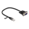 Tīkla kabelis DeLOCK 88008 melns 0,3 m RJ-45