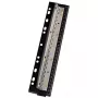 Caurumotājs WEDO 67 9401 — 4 caurumu metāla perforators, melns, caurumošanas jauda 3 mm, 66 mm platums