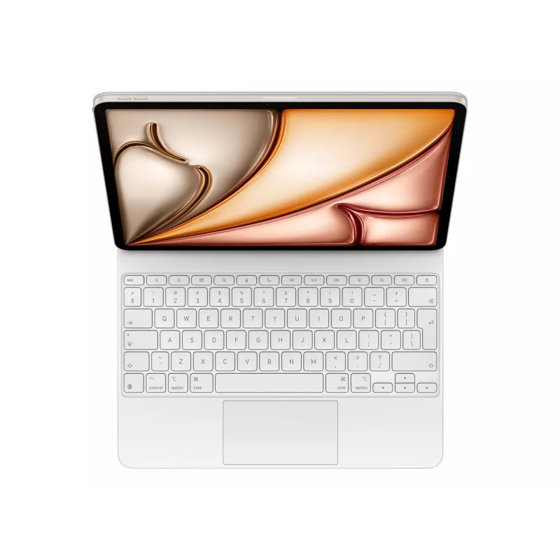 Apple Magic tastatūra QWERTY angļu valoda balta ar skārienpaliktni