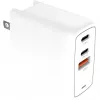 Lādētājs Creative Labs 67W GaN 1x USB-A 2x USB-C PD — 67W kopējā jauda, GaN tehnoloģija