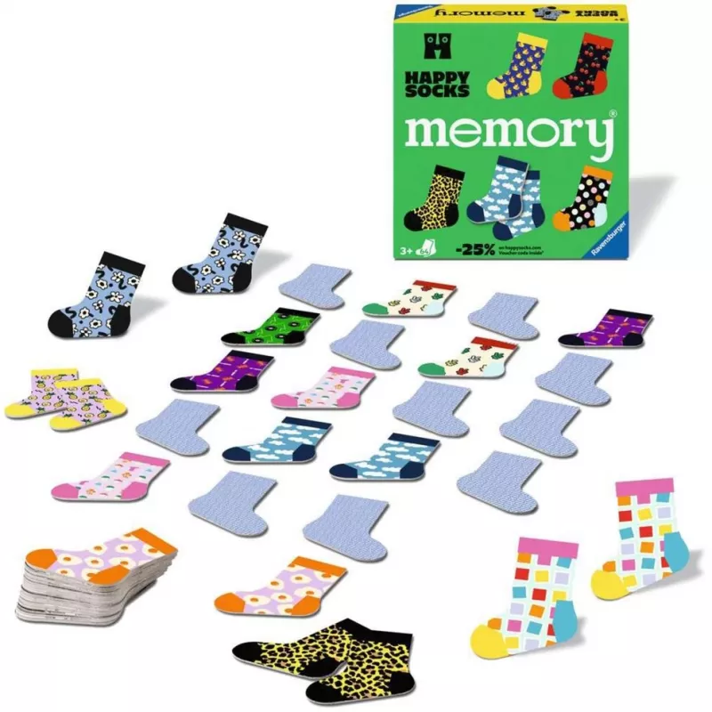 memory Happy Socks, atmiņas spēle