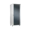 SOMI Networks | 27U, 19″ brīvi stāvošs skapis | 27U-60/60NAC | Pelēks | Maksimālā slodze 800kg; noņemami un slēdzami sānu paneļi; stikla durvis; nesamontēts | Dziļums: 60 cm
