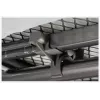 Pilna izmēra gludināmais dēlis Vileda — pilna izmēra nerūsējošā tērauda kājas 1200×380 mm dēlis augstums 75–96 cm salokāms gludekļa turētājs