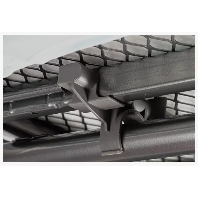 Pilna izmēra gludināmais dēlis Vileda — pilna izmēra nerūsējošā tērauda kājas 1200×380 mm dēlis augstums 75–96 cm salokāms gludekļa turētājs