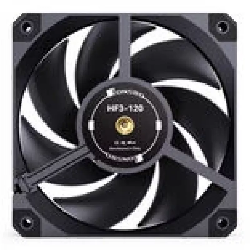 Jonsbo HF3-120B 120mm PWM korpusa ventilators - Melns