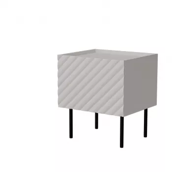 Naktsgaldiņš Cama LUCCA, cama meble, 47x40x52 cm, kašmira krāsa, MDF/skaidu plātne, 2 gab. komplekts