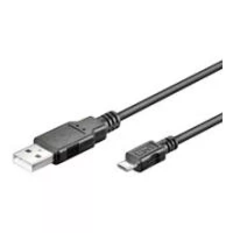 Wentronic 93922 USB kabelis, melns