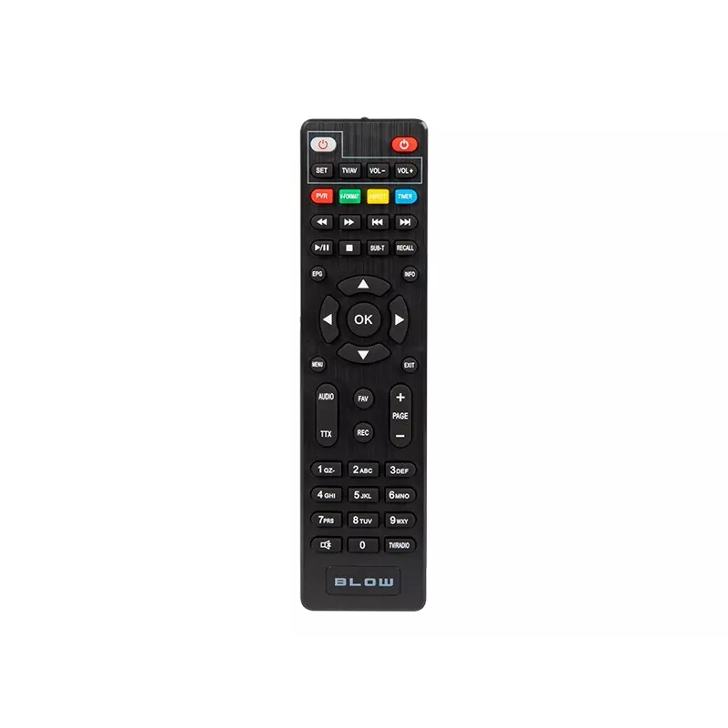 Digitālais TV uztvērējs BLOW 4625FHD DVB-T2 H.265 virszemes uztvērējs, HDMI, USB, SCART, Ethernet, S/PDIF