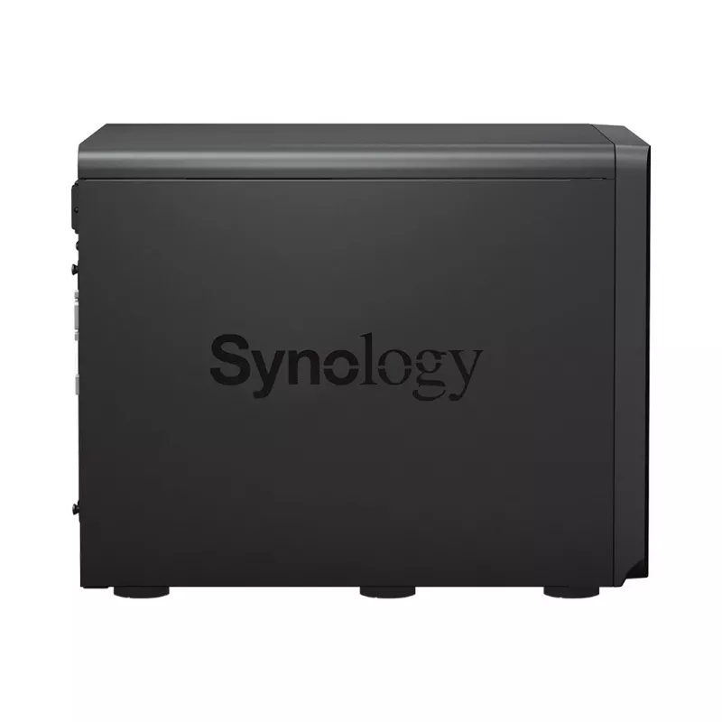 NAS Synology DS2422+; Tornis; 12x (3.5 SATA HDD/2.5 SATA HDD/2.5 SATA SSD); AMD Ryzen V1500B;,4 GB DDR4 (maks. 32GB),4 x 1GbE RJ-45