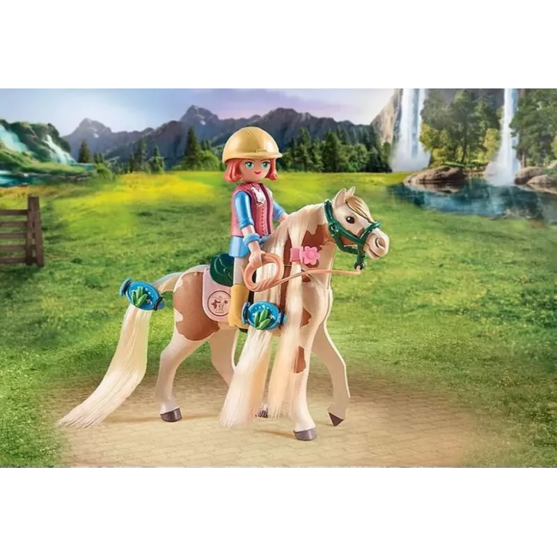 Figūru komplekts Horses 71639 Ellie ar zirgu