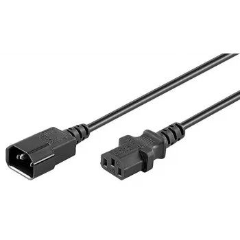 Strāvas vads MicroConnect C13–C14 1,8 m 6 A