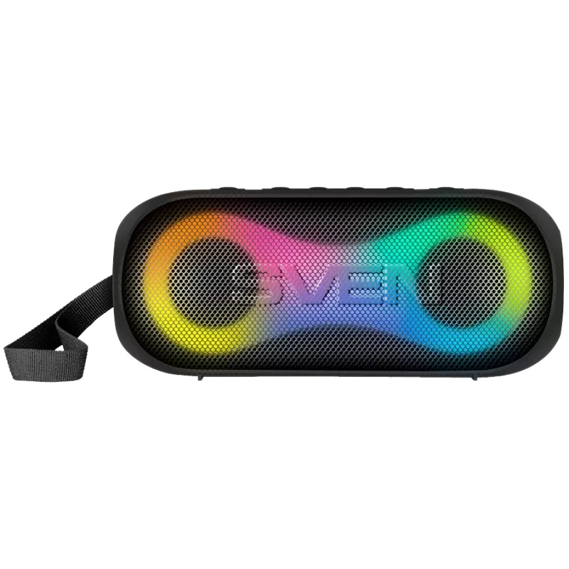 Skaļrunis SVEN PS-165, melns (16 W, TWS, Bluetooth, microSD, 3000 mAh)