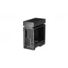 PC korpuss DeepCool CL660 Melns — ATX/Micro-ATX/Mini-ITX, rūdītais stikls, 2x3,5 collu + 1x2,5 collu, priekšā 140 mm, augšā/aizmugurē 120-140 mm