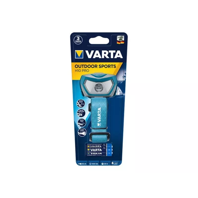 Galvas lukturītis Varta 16650 101 421 Aqua krāsā
