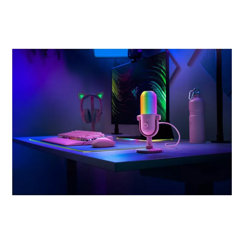 Razer Seiren V3 Chroma Pink PC mikrofons