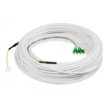 Digitus FTTH nolaižamais kabelis, vienmoda, 4 šķiedras, 30 m, LC/APC