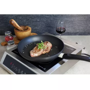 Caso | Thermo Control Hob | TC 3500 | Degļu/gatavošanas zonu skaits 1 | Skārienjutīga vadība | Melns/nerūsējošais tērauds | Indukcija