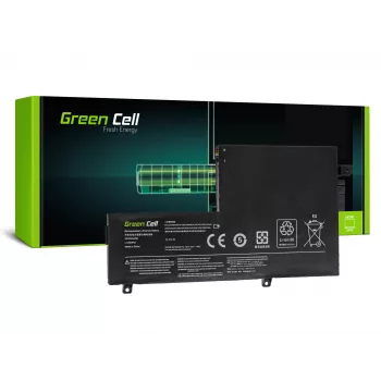 Baterija zaļa Cell LE124 Lenovo Yoga 500-14IBD 500-14ISK 500-15IBD 500-15ISK