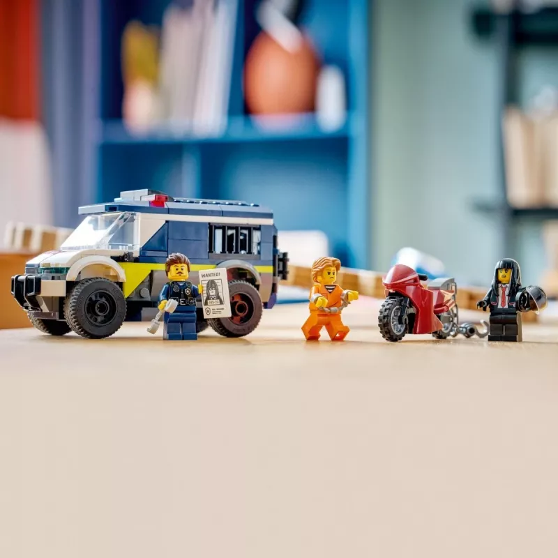LEGO CITY 60479 Policijas ieslodzīto pārvadāšanas furgons