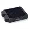 Radiators 120 mm BitsPower Tarasque BPTA-NLSS120-F2PB — plāns radiators vienam 120 mm ventilatoram