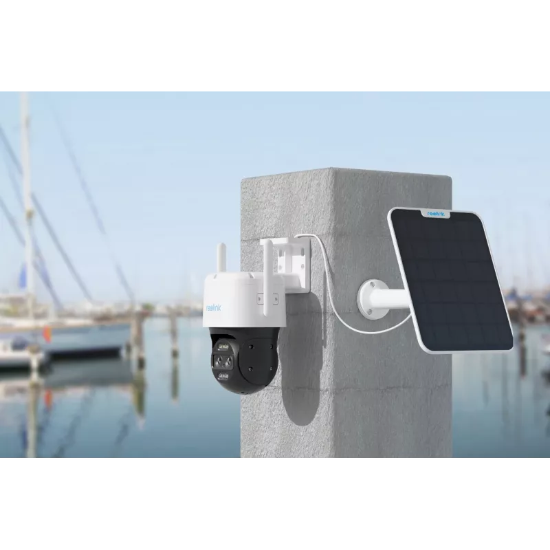 Reolink 4G LTE divu lēcu akumulatora drošības kamera | Trackmix sērija G770 | PTZ | 8 MP | F2.8mm/F1.6, F8mm/F1.6 | IP65 | H.264/H.265 | Micro SD, maks. 128 GB