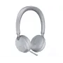 Yealink BH72 austiņas Vadu un bezvadu Galvas lente Zvani/Mūzika USB Type-A Bluetooth Uzlādes statīvs Gaiši pelēks