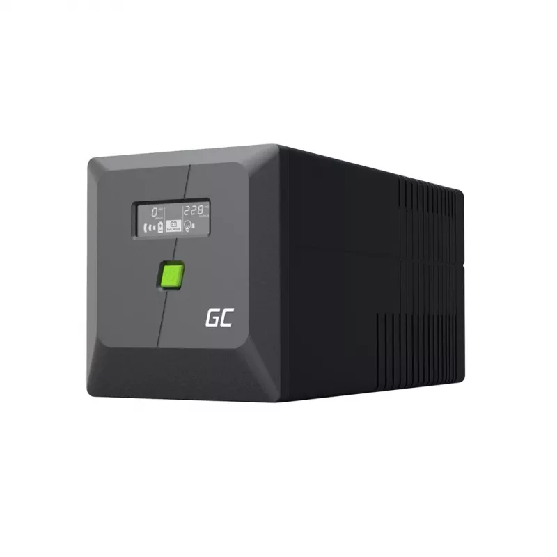 Green Cell nepārtrauktās barošanas avots (UPS) Line-Interactive 1 kVA 600 W 4 AC kontaktligzdas