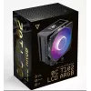 MODECOM Volcano 0C T102 LCD ARGB Procesora gaisa dzesētājs 12 cm Melns