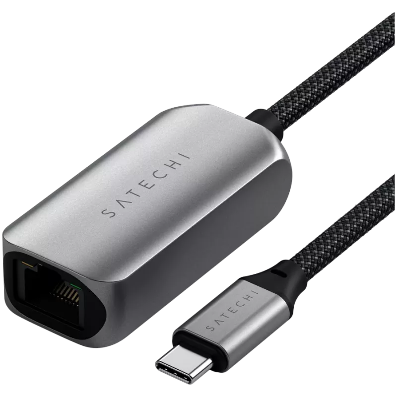 Satechi USB-C adapteris (1x USB-C spraudnis, 1x Gigabit LAN (1/2.5 Gbit/s)) ST-AE25M