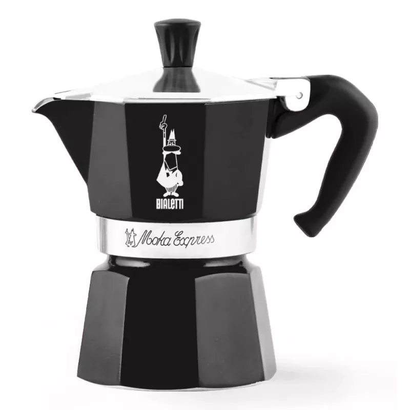 Bialetti Moka Express kafijas kanna Black
