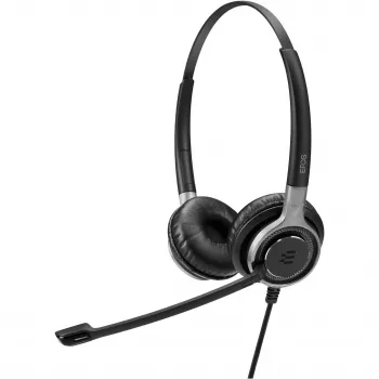 EPOS IMPACT SC 635 USB-C - Austiņas - Uz auss - Vadu - 3,5 mm spraudnis, USB-C - Melna, Sudraba (1000650)