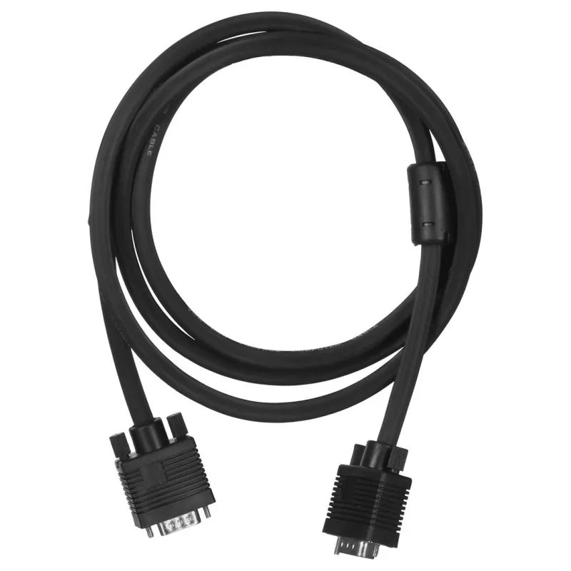 Savio CL-29 VGA kabelis 1.8 m VGA (D-Sub) melns