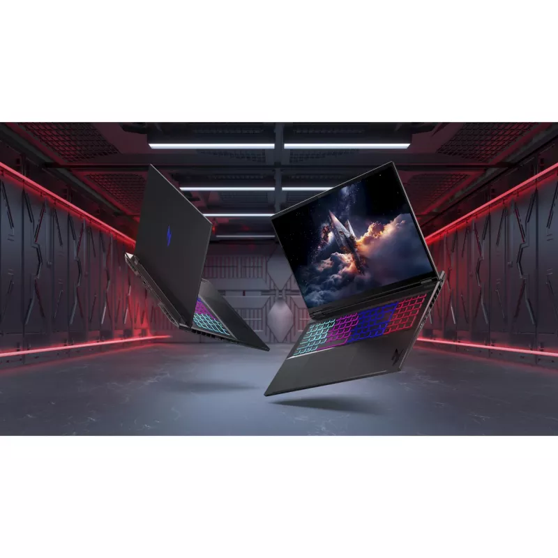Acer Nitro 18 AI AMD AN18-61-R7SD klēpjdators, 18 collas, AMD Ryzen AI 7 PRO 350, 16 GB, 1 TB, NVIDIA GeForce RTX 5070 Ti, Windows 11 Home