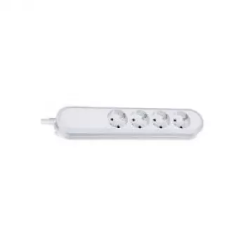 Strāvas pagarinātājs Bachmann SMARTLINE 1.5m 4 maiņstrāvas kontaktligzdas iekštelpām melns