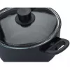 Katliņš BALLARINI 75002-921-0 Apaļš Melns Alumīnijs 24 cm