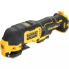Oscilējošais daudzfunkciju instruments DeWalt DCS353NT-XJ, bezsuku motors, bezvada, 12 W, 840 g, melns/dzeltens