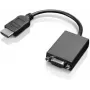 HDMI uz VGA adapteris Lenovo 03X7277 — pasīvs video pārveidotājs, atbalsta līdz 1080p