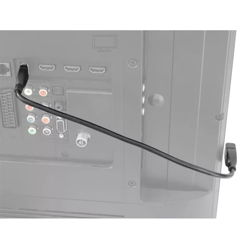 USB kabelis DeLOCK 35cm USB 2.0 83498 Melns