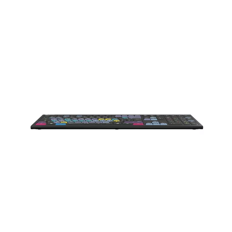 Logickeyboard ASTRA 2 USB tastatūra, AZERTY izkārtojums, angļu valoda, melna