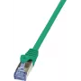Tīkla kabelis LogiLink 1,5 m Cat.6A RJ-45 S/FTP zaļš