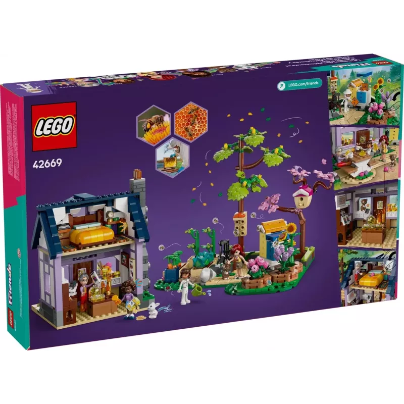 LEGO FRIENDS 42669 Biškopja māja un puķu dārzs