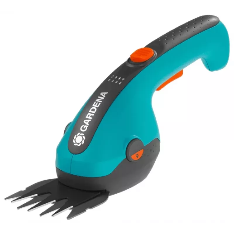 ClassicCut Li bezvadu zāles šķēres 3,6 V tirkīza melna Li-ion akumulators 2,5 Ah
